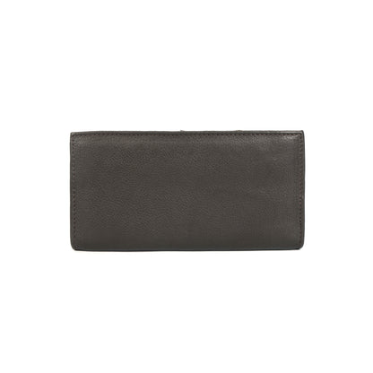 Timeless Elegance: Black Leather Clutch for Effortless Style. Art: BG-1603