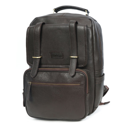 Elegant Soft Black Leather Backpack – Stylish, Versatile, and Organized  ART:- BG-1610