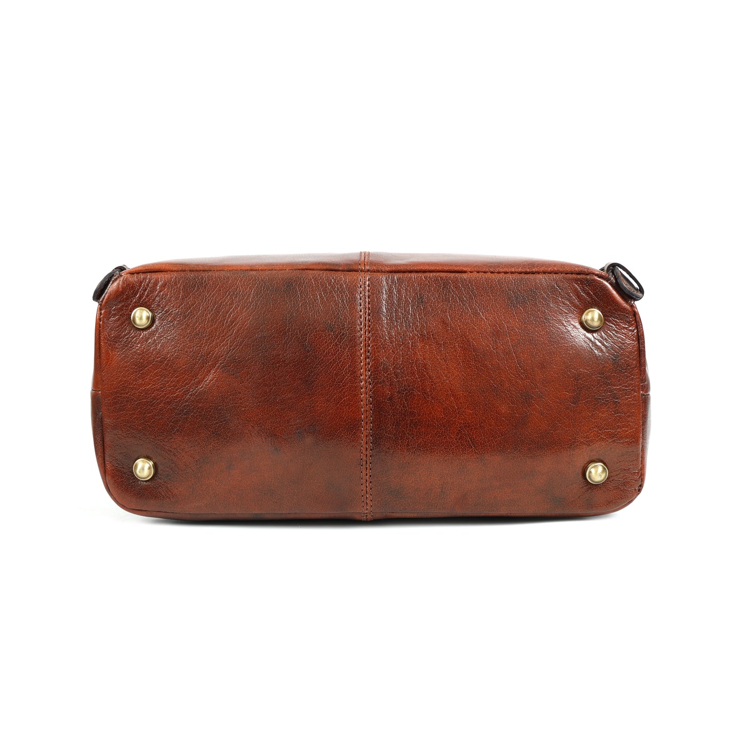 Genuine Leather 2-Piece Combo | Brown Tote & Wallet for Women