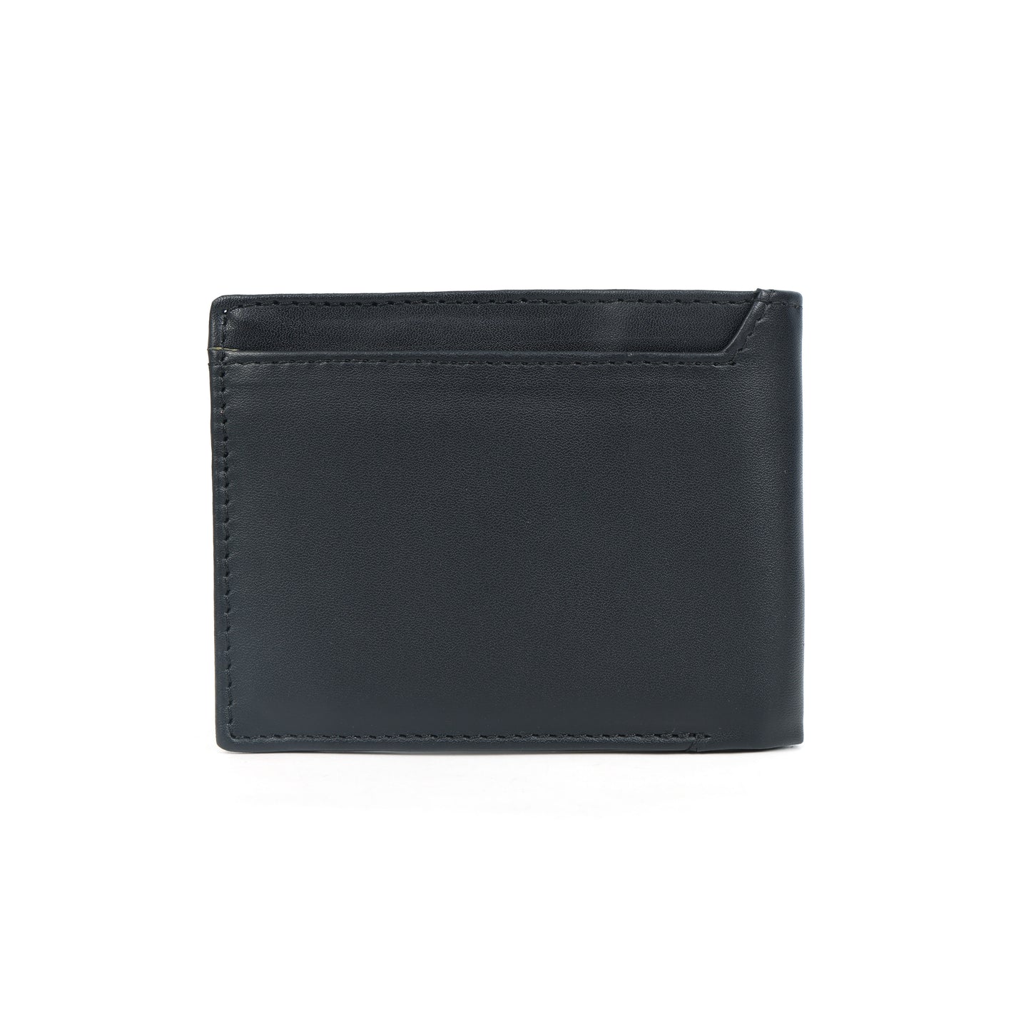 Men’s Black Bi-Fold Wallet with Visible Card Slots Art: LA-1436