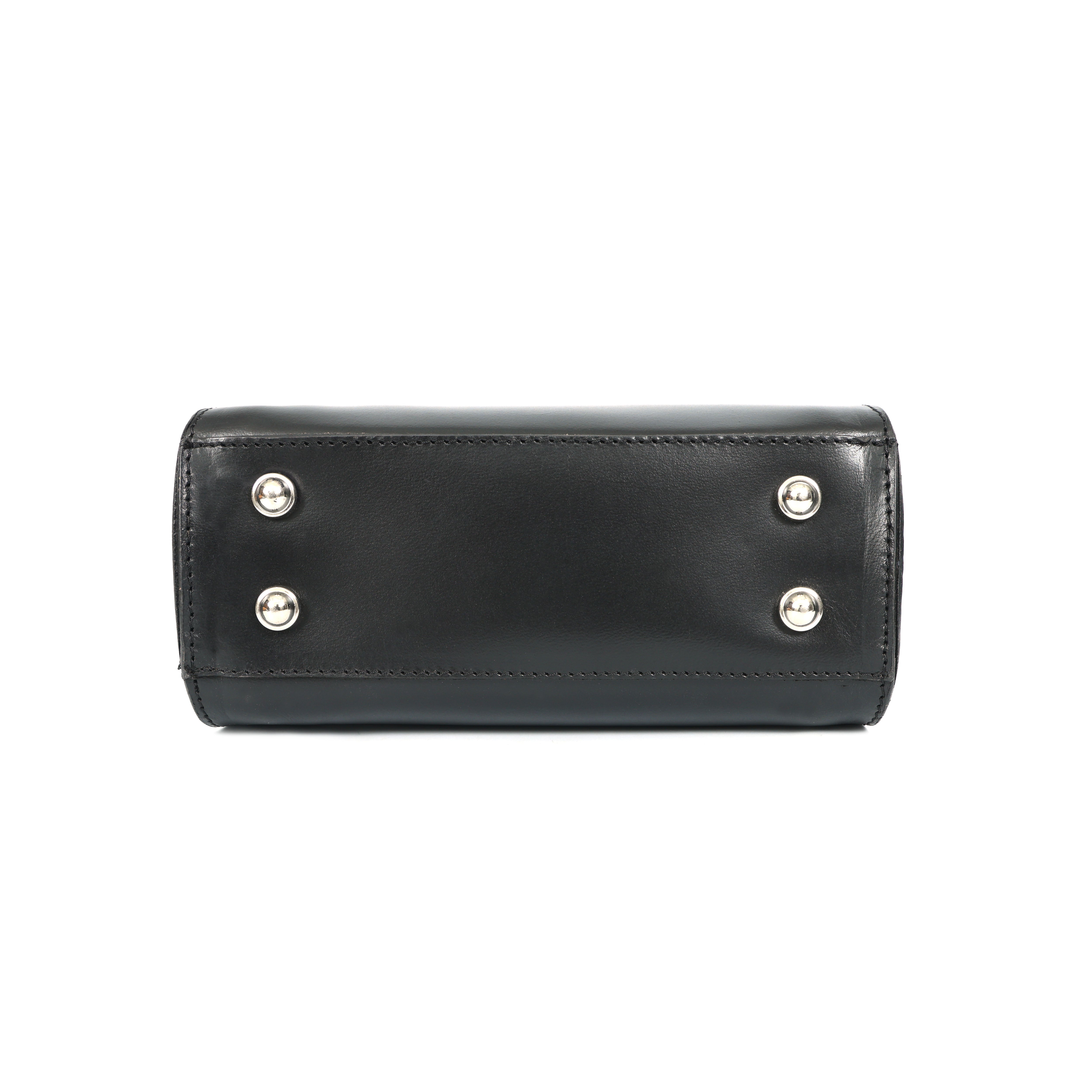 Premium Genuine Leather Handbag with Top Handle & Crossbody Strap