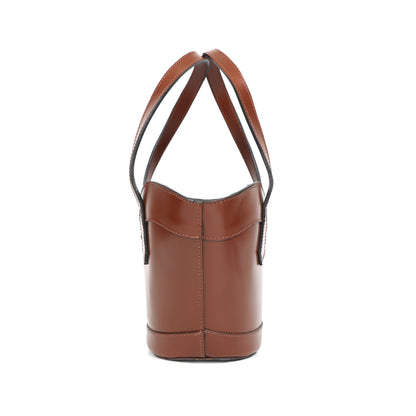 Genuine Leather Brown crossbody Bag | Classic bag with top handle for Women