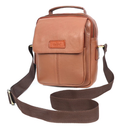 Stylish & Versatile Leather Unisex Side Bag – Perfect for Every Occasion. Art: BG-1367