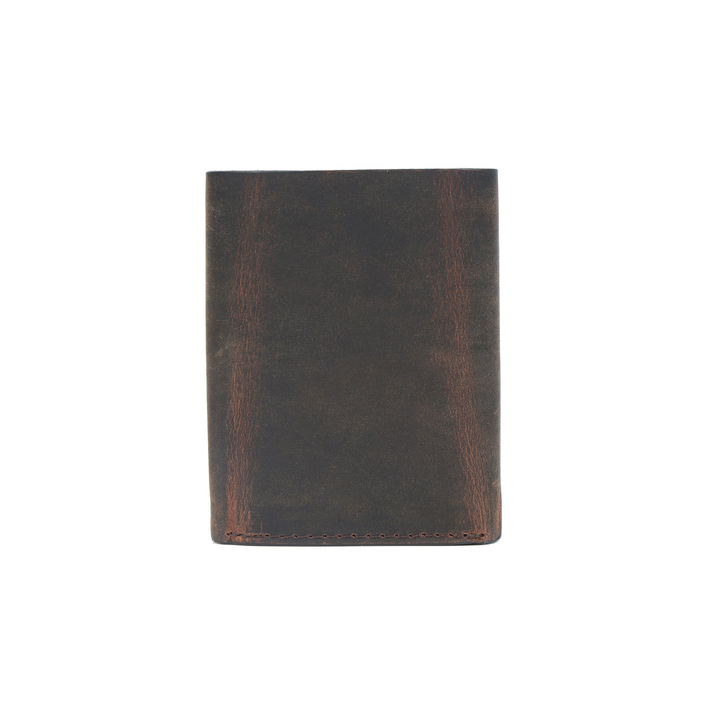 Genuine Leather Tri-Fold Wallet for Men – Dark Brown Art:- LA-1406