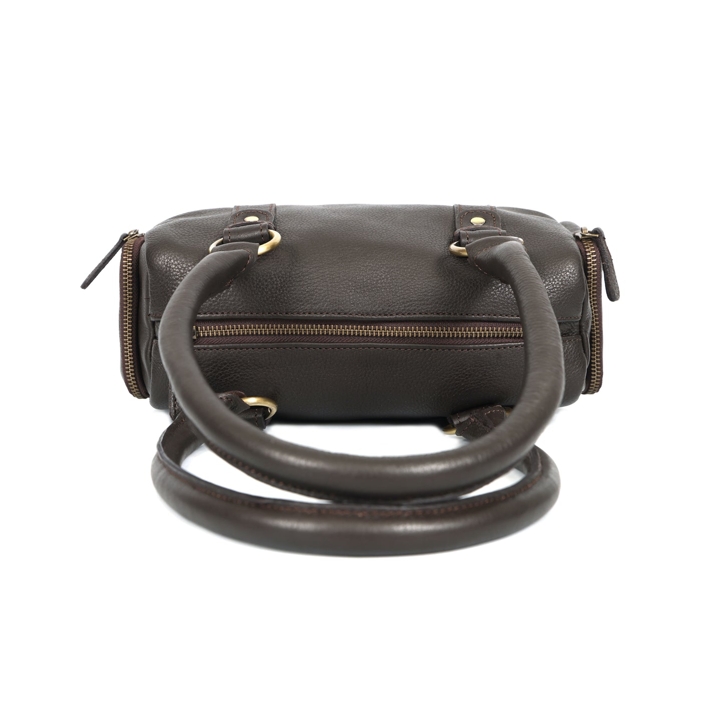 Genuine Leather Black Shoulder Satchel | Classic Medium Tote for Women