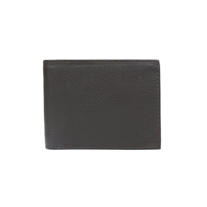 Sleek Black Leather Wallet - Style and Practicality Combined, Art:- LA-1408