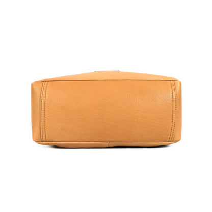 Genuine Leather 3-Piece Combo | Tote, Sling & Pouch in Classic Tan