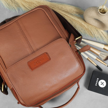 Stylish & Versatile Leather Unisex Side Bag – Perfect for Every Occasion. Art: BG-1367