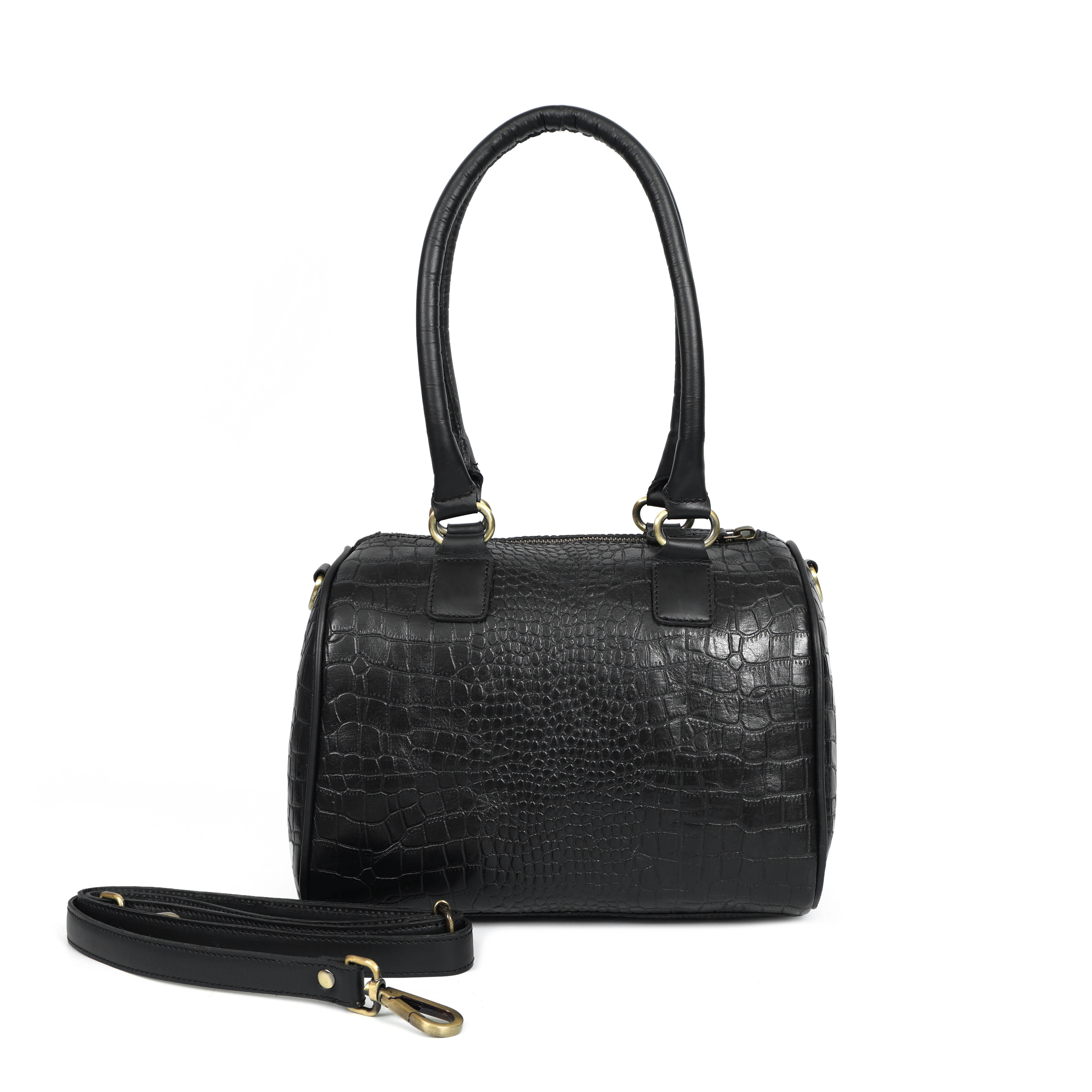 Premium Croc Pattern Leather Women's 4-in-1 Handbag Set (Tote, Shoulder, Sling & clutch)