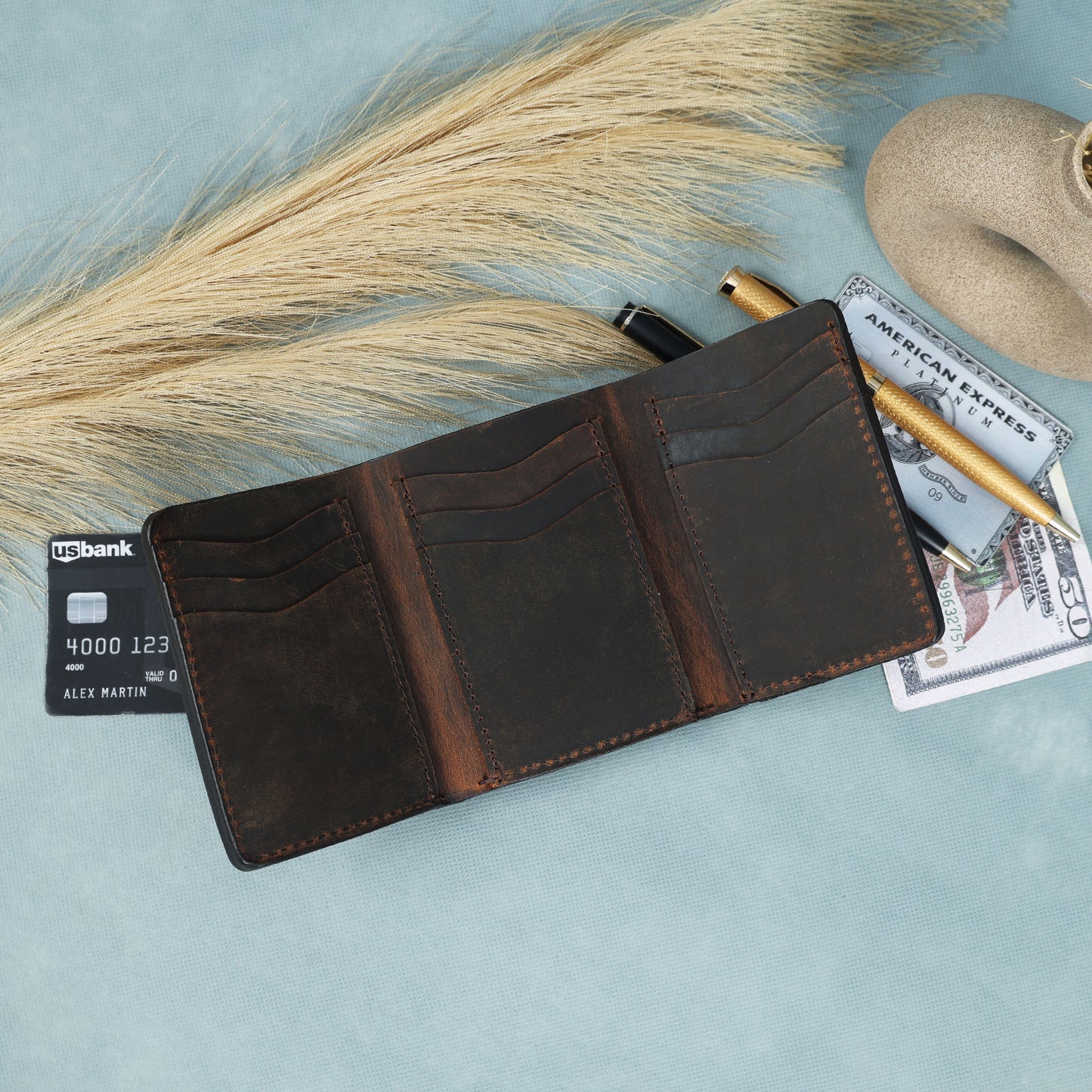 Premium Handcrafted Leather Wallet & Belt Combo – Men’s Luxury Gift Set