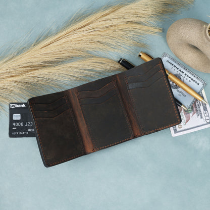 Premium Handcrafted Leather Wallet & Belt Combo – Men’s Luxury Gift Set