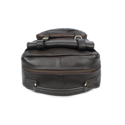 Elegant Soft Black Leather Backpack – Stylish, Versatile, and Organized  ART:- BG-1610