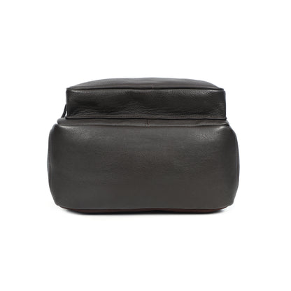 Elegant Soft Black Leather Backpack – Stylish, Versatile, and Organized  ART:- BG-1610