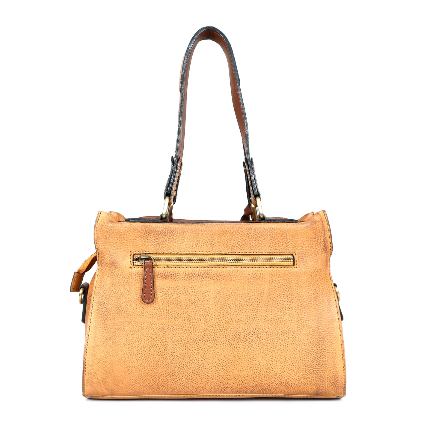 Premium Textured  leather Stuctured Handheld bag