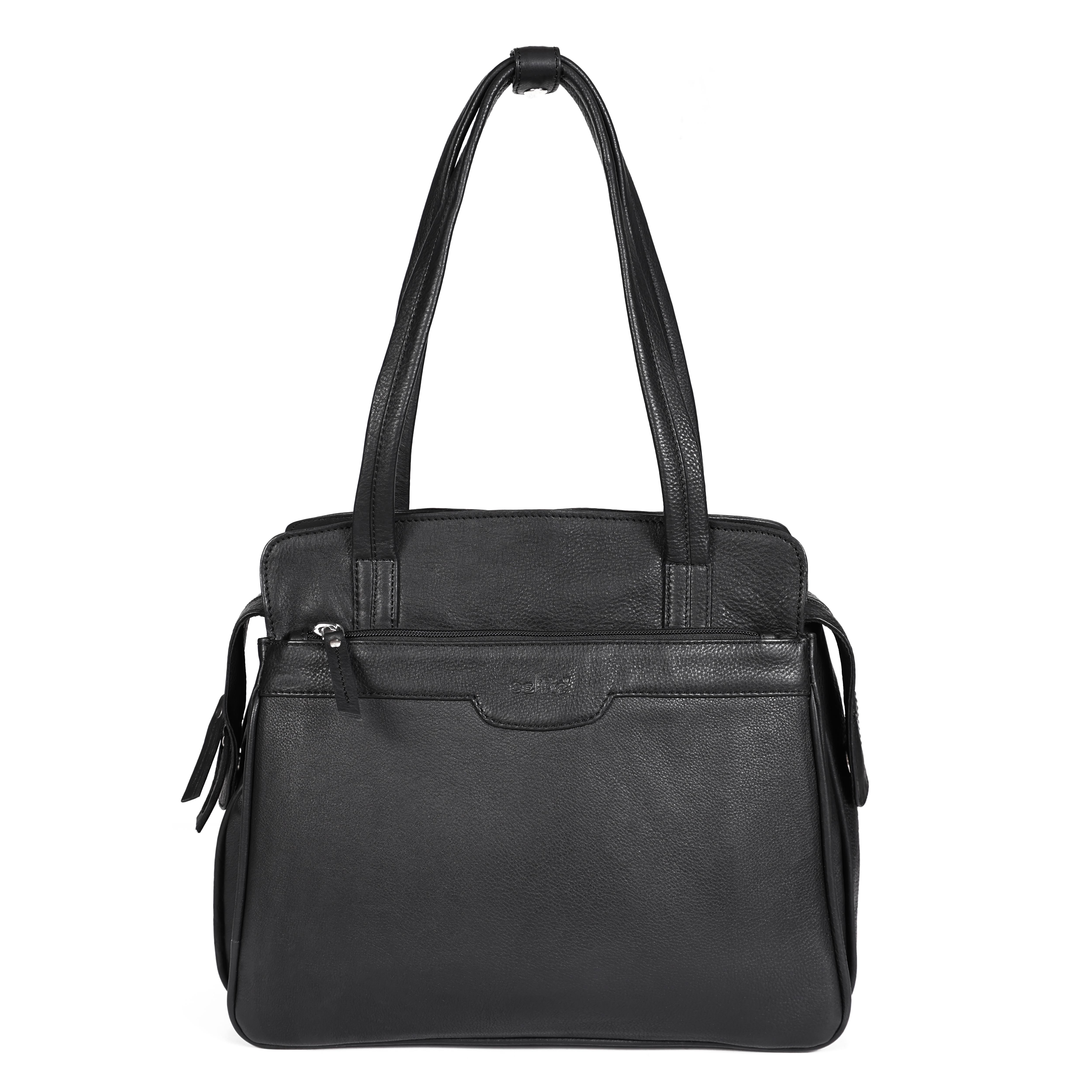 Elegant NDM Soft Leather Tote Bag  Luxurious, Spacious, and Versatile. Art:-BG-1609