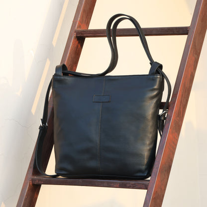 Stylish Leather 2-in-1 Fashionable Bag – Versatile & Elegant for Every Occasion,  Art: BG-1759