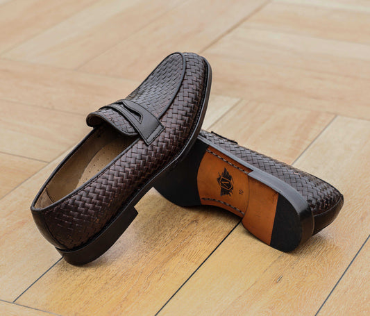 Royal Glide Heritage Leather Shoes | Iconic Design and  Vintage Charm for Gentlemen