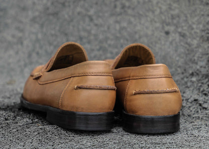 Premium Tan Leather Shoes - CELTICINDIA