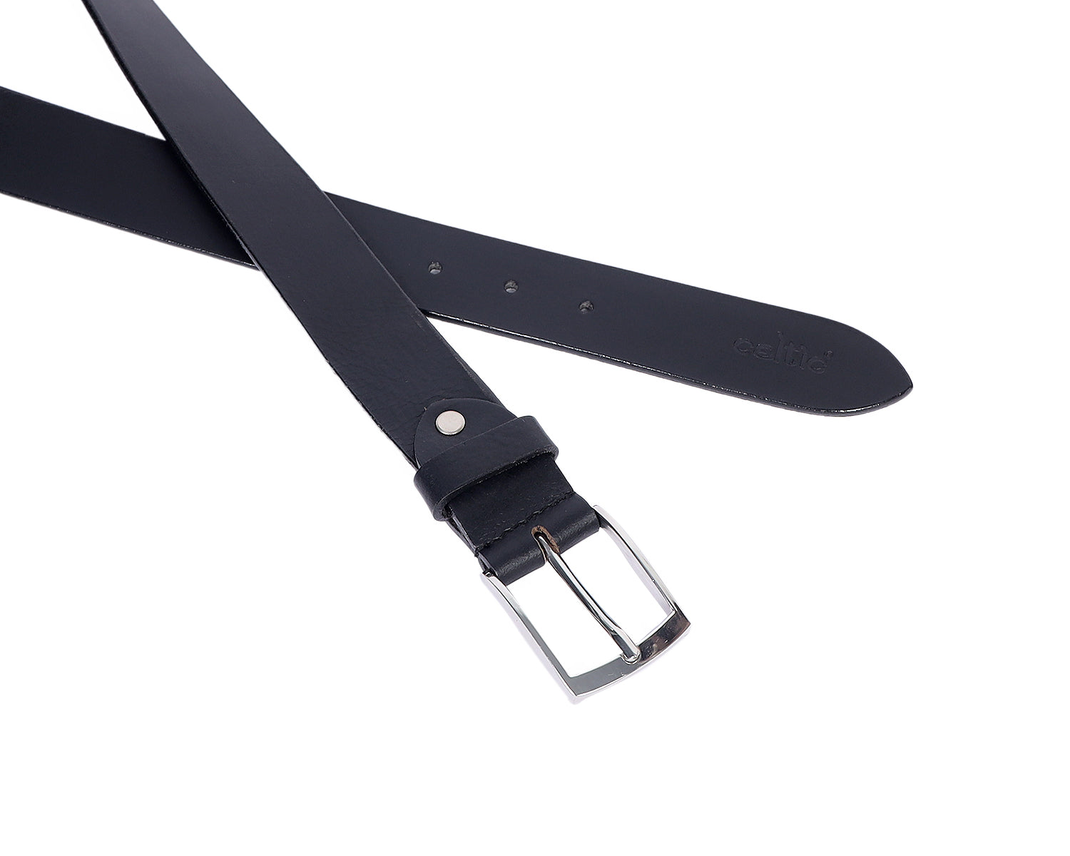 Celtic 35MM Black Premium Leather Belt, Art: LB-745 – CELTICINDIA