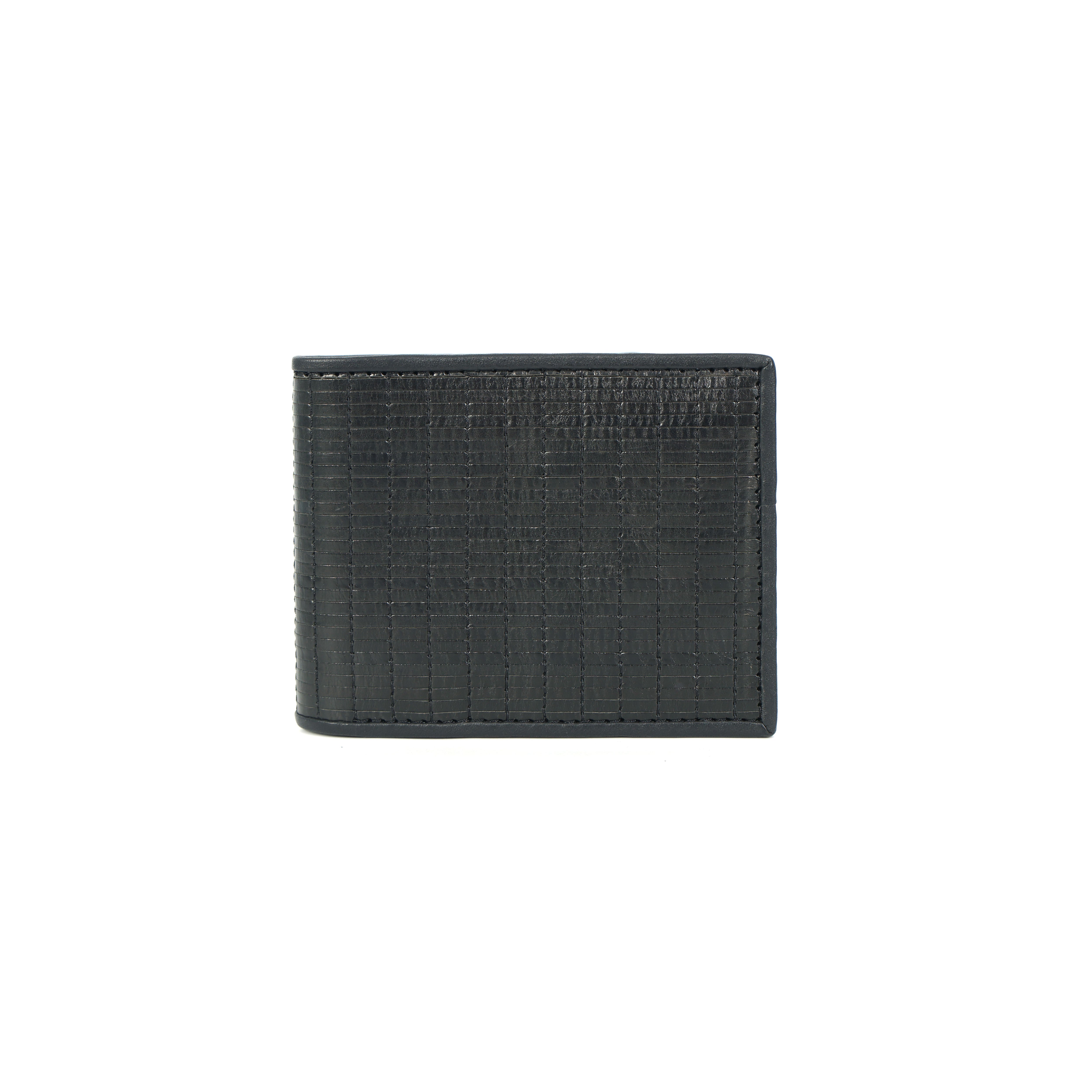 Celtic Genuine Leather Bi-Fold Wallet with Coin Pocket Black