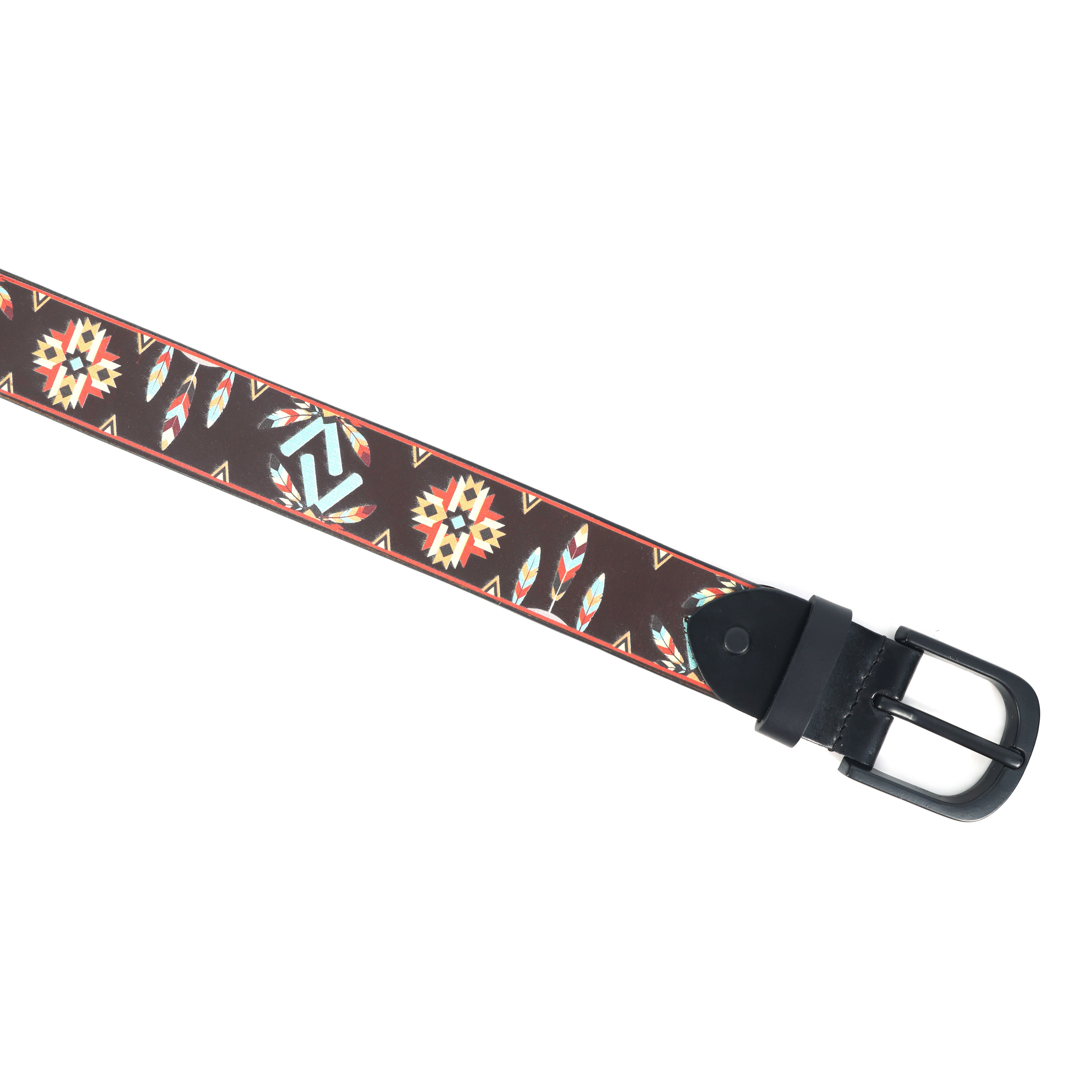 Stylish Digital Print Belt  Unique Graphic Design, Durable & Adjustable.LB-884