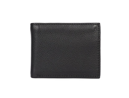 Sleek Black Leather Wallet - Style and Practicality Combined - CELTICINDIA