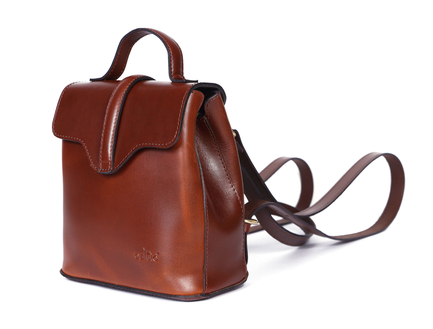 Chic Brown Small Backpack: Elevate Your On-the-Go Style with Fashion and Functionality. - CELTICINDIA