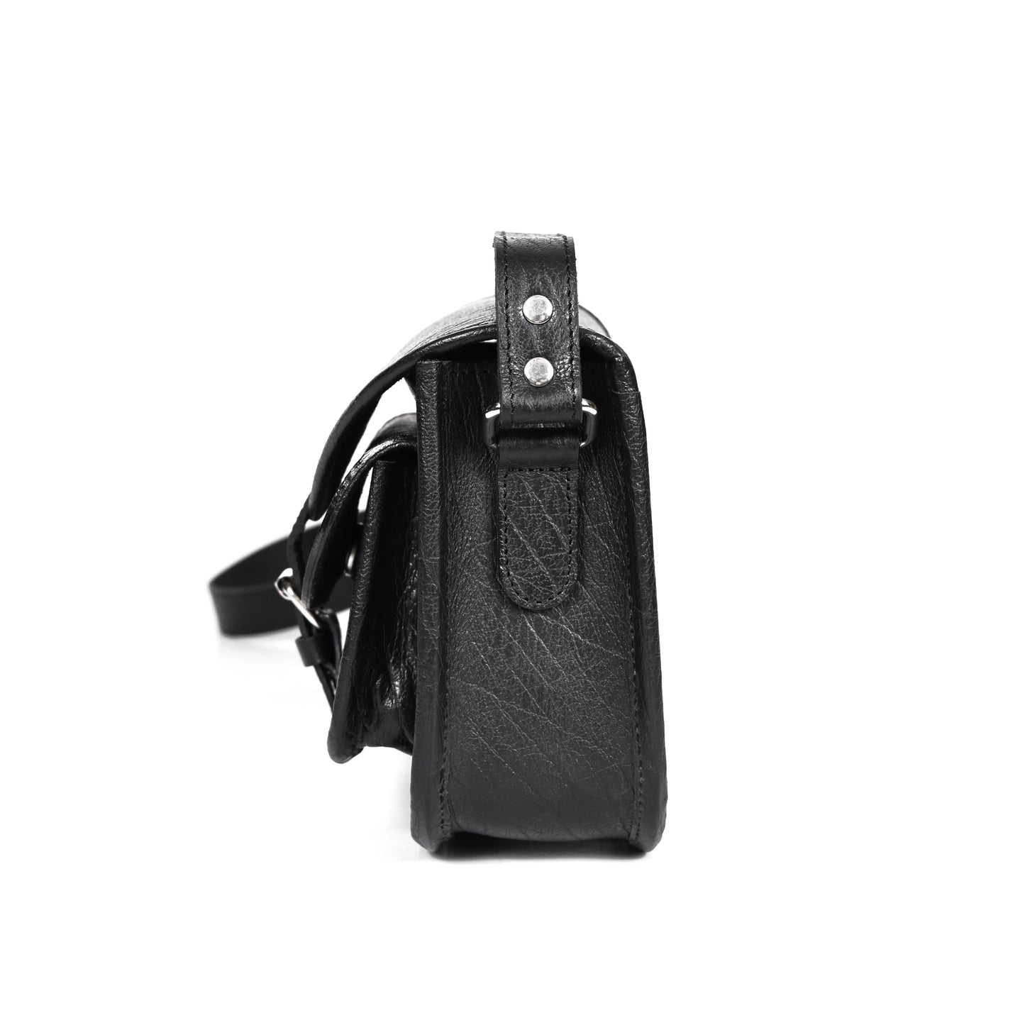 Luxurious Black Leather Embossing Bags – Elevate Your Style, ART:- BG-1364