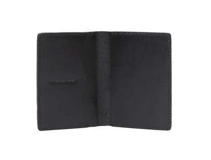 Celtic brown color pure leather passport case with designer look. - CELTICINDIA