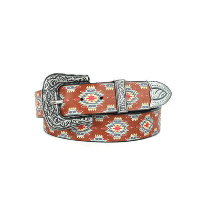 Stylish Digital Print Belt – Unique Graphic Design, Durable & Adjustable.LB-883