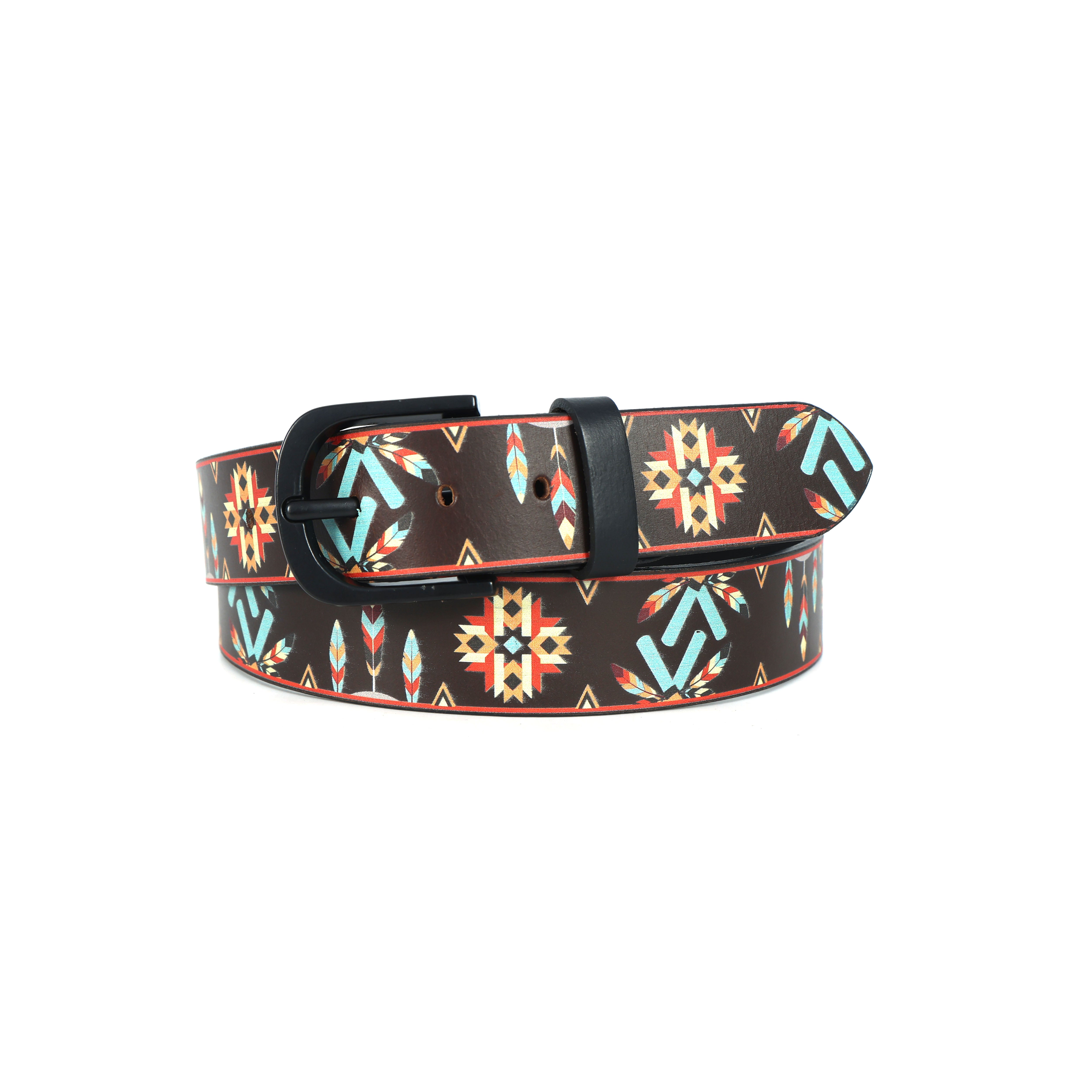 Stylish Digital Print Belt  Unique Graphic Design, Durable & Adjustable.LB-884