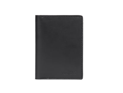 Celtic brown color pure leather passport case with designer look. - CELTICINDIA