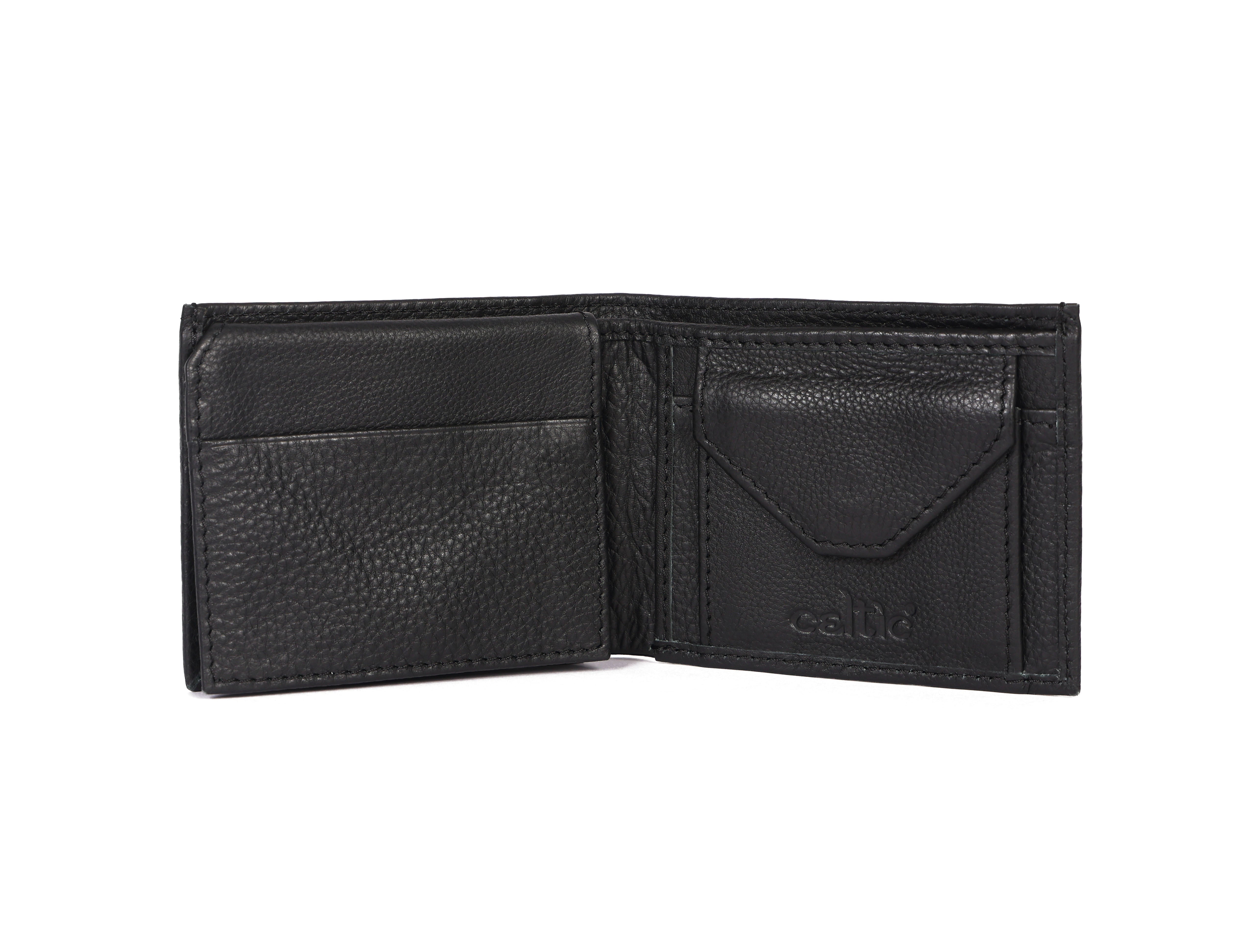 Premium Black Designer Leather Belt & Wallet Combo for Men | Western Buckle Statement Gift Set