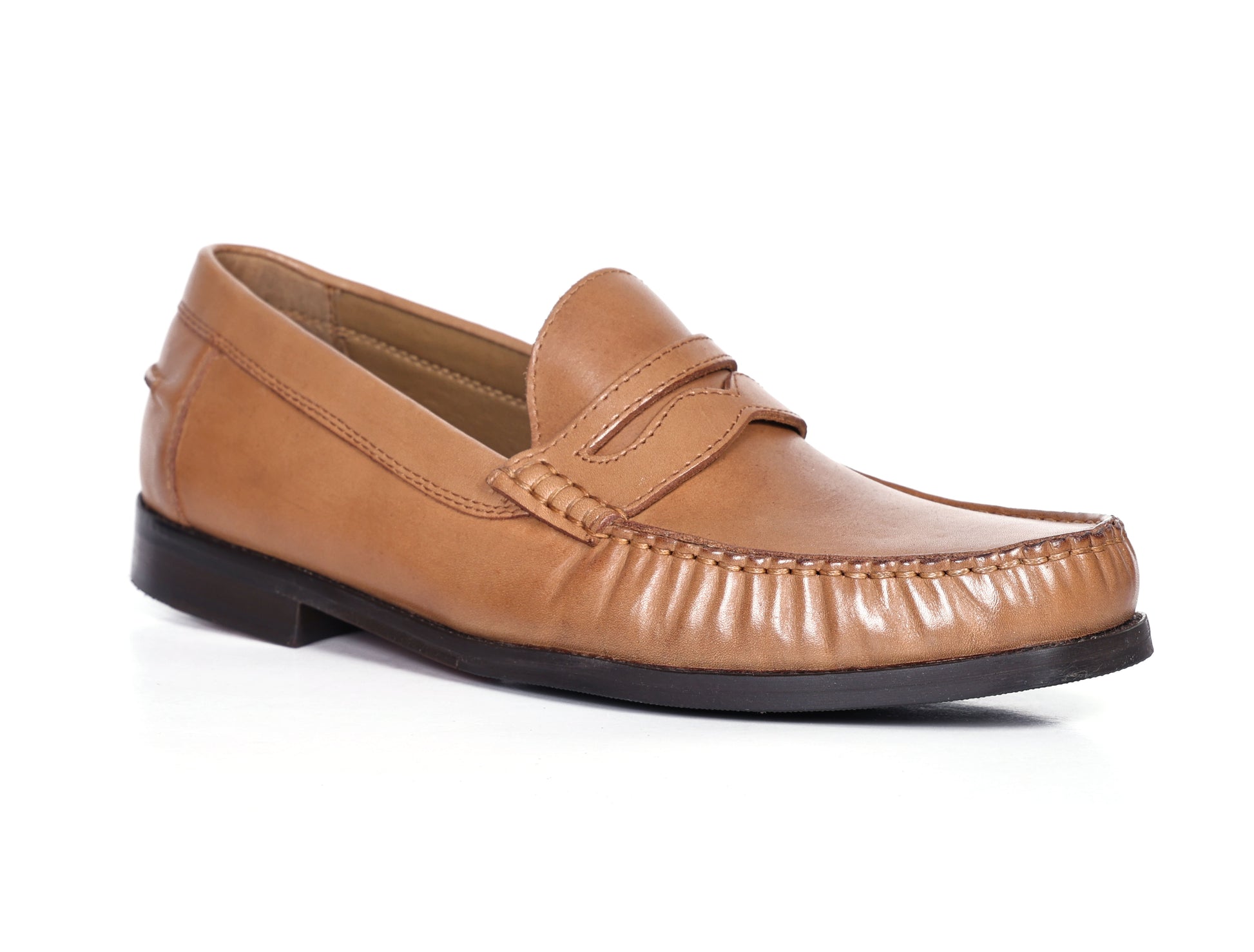 Premium Tan Leather Shoes - CELTICINDIA