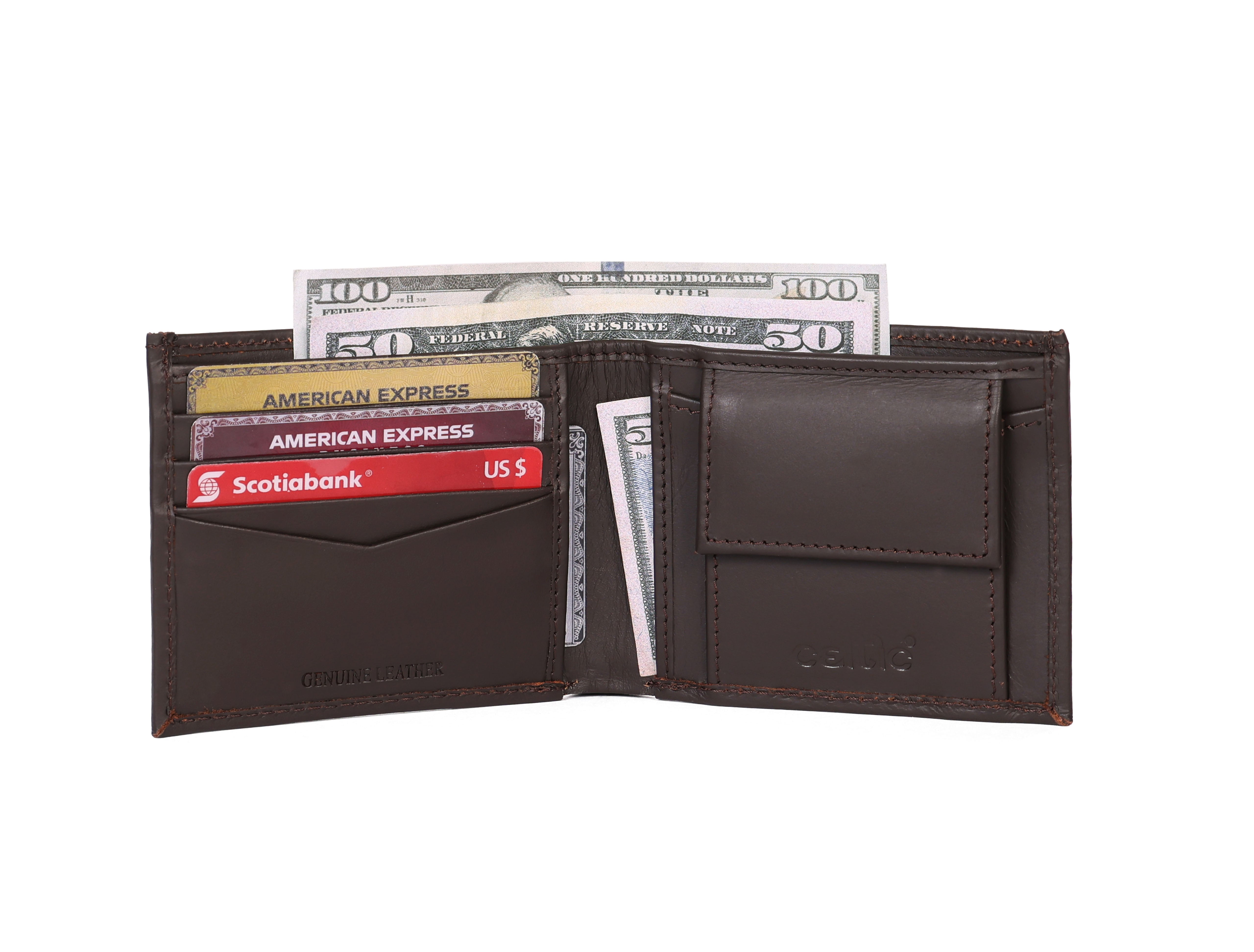 Premium Dark Brown Leather Belt & Wallet Combo for Men | Classic Formal Everyday Gift Set