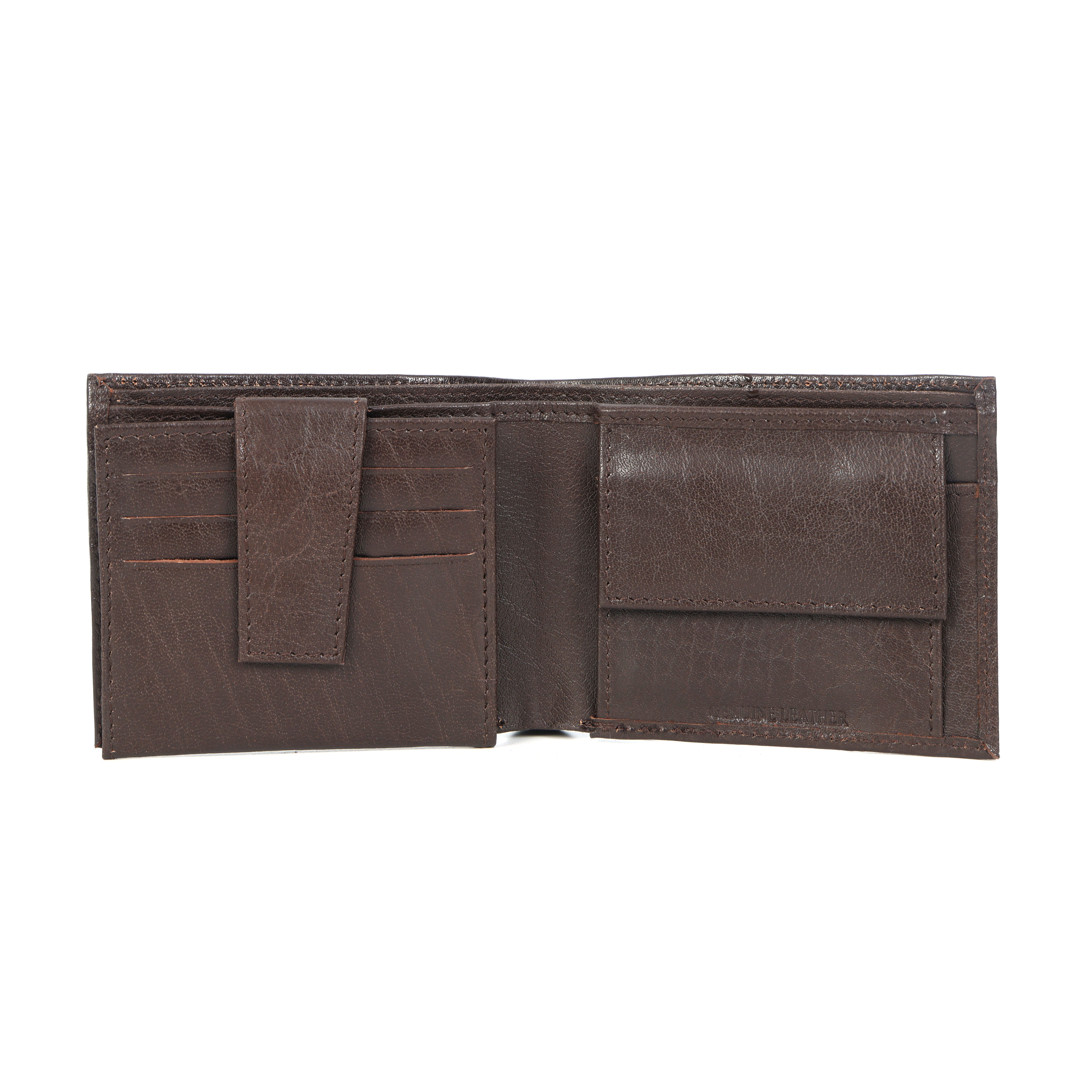 Premium Vintage Brown Genuine Leather Card Holder Wallet Slim & Stylish