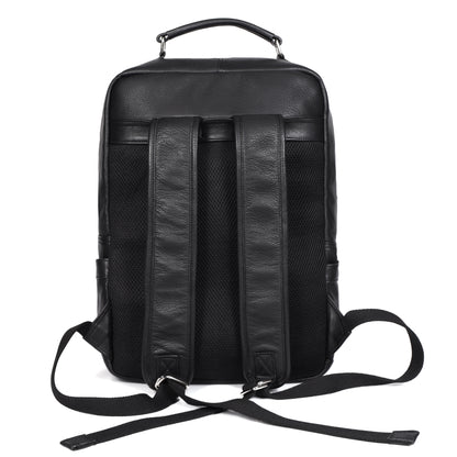 Elegant Soft Black Leather Backpack – Stylish, Versatile, and Organized  ART:- BG-1610