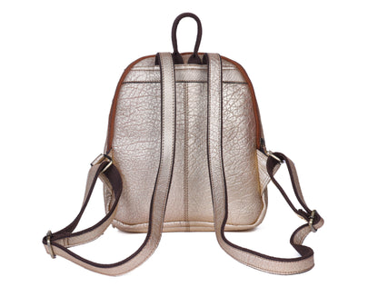 Elevate Your Style with Our Premium Brown Leather Backpack. - CELTICINDIA