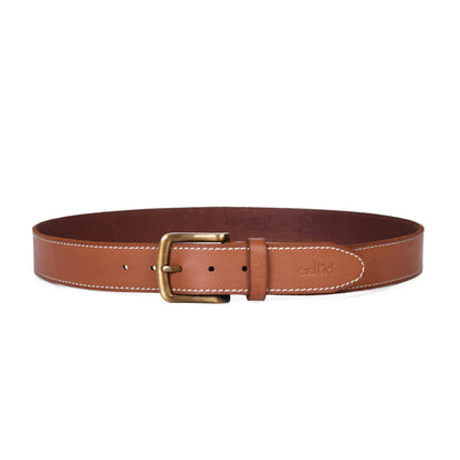 Stylish Girls' Leather Belt with Stitching – Trendy Kids' Accessory, ART:-LB-830