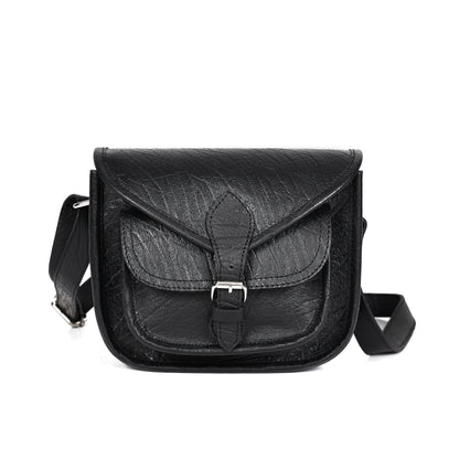 Luxurious Black Leather Embossing Bags – Elevate Your Style, ART:- BG-1364