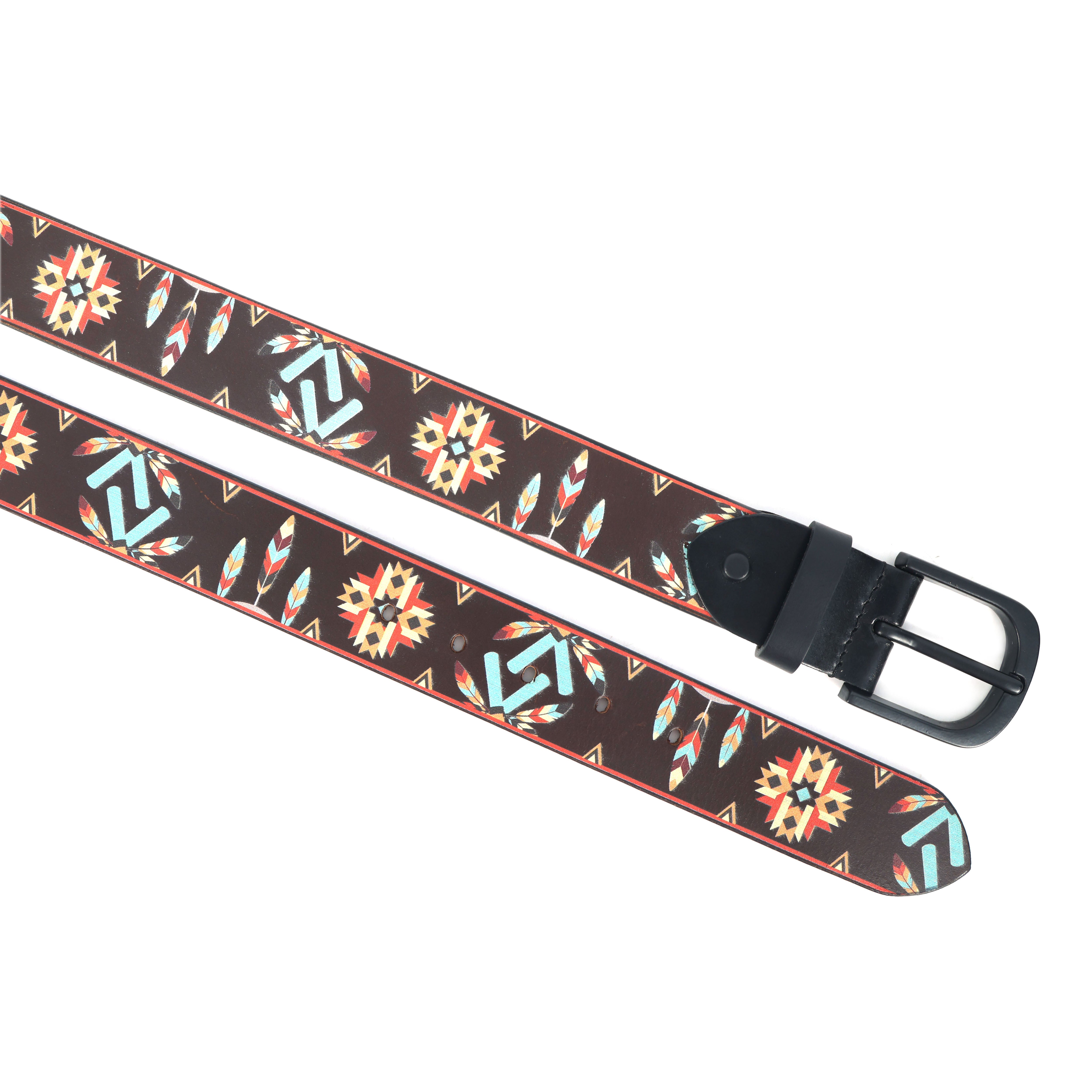 Stylish Digital Print Belt  Unique Graphic Design, Durable & Adjustable.LB-884