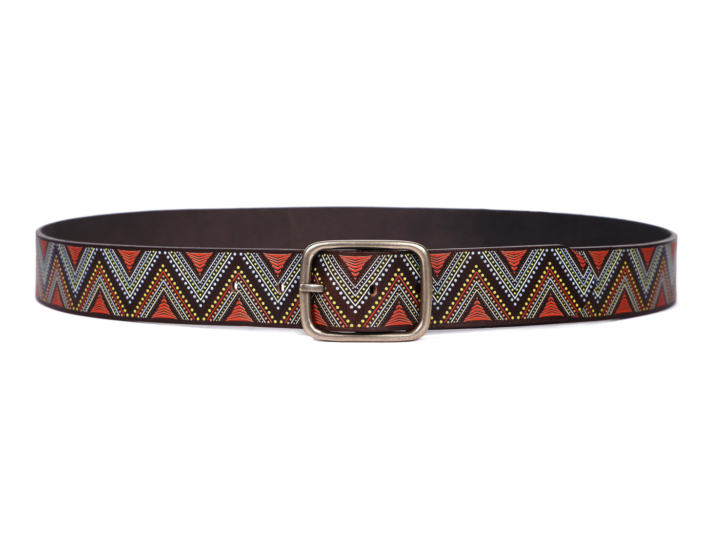 "Personalized Chic: Leather Printing Belts Redefining Style" Art: LB-817