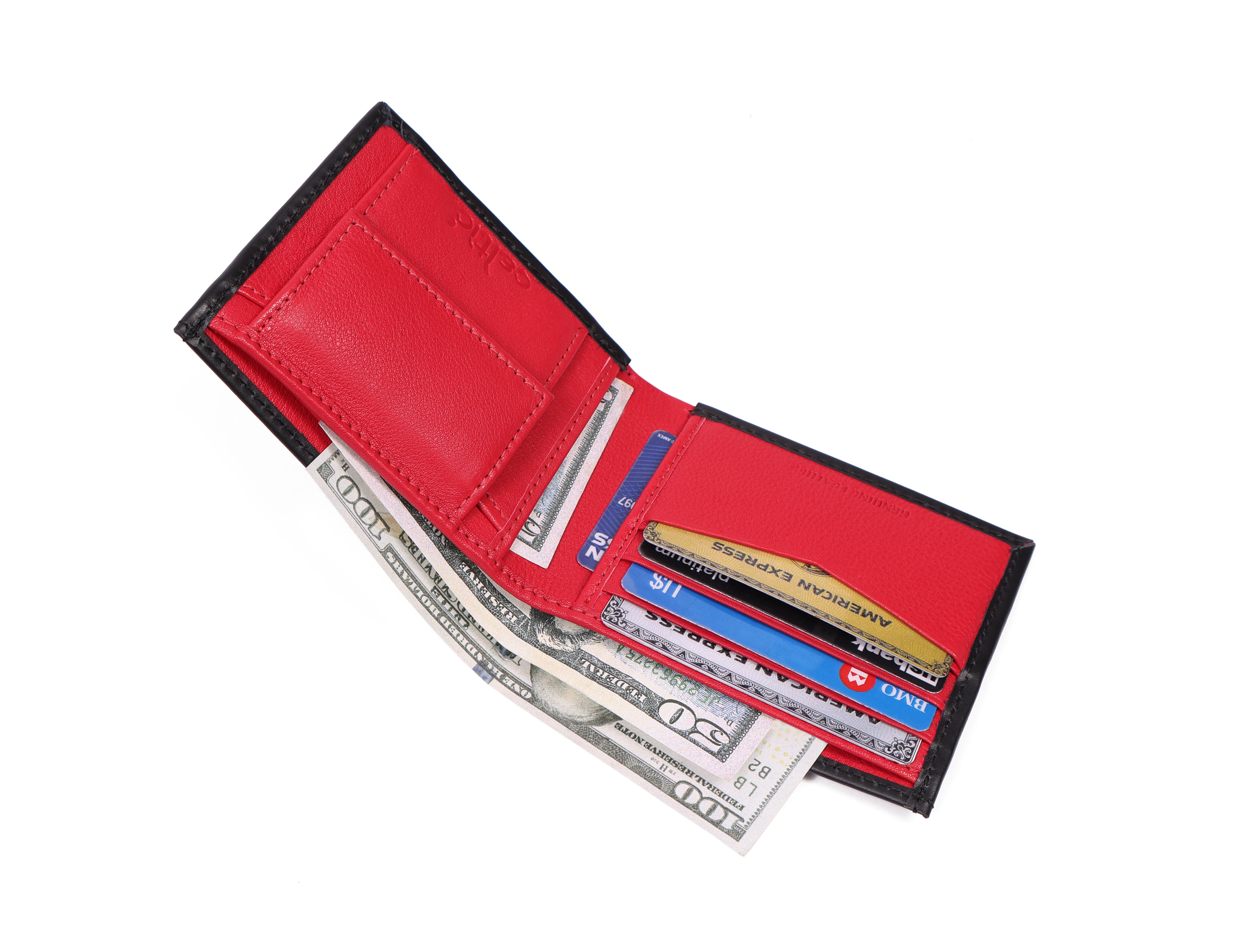 Celtic Genuine Leather Bi-Fold Wallet with Coin Pocket | Slim & Stylish Men’s Wallet