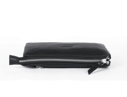 Black Smooth Leather Sling Bag: Timeless Elegance Meets Modern Convenience. - CELTICINDIA