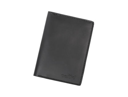 Celtic brown color pure leather passport case with designer look. - CELTICINDIA