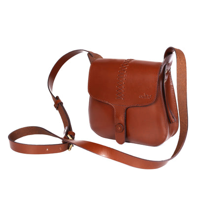 New Celtic Pure Leather Sling Bag, Art: BG-1391.