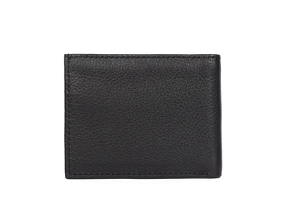 Sleek Black Leather Wallet - Style and Practicality Combined - CELTICINDIA