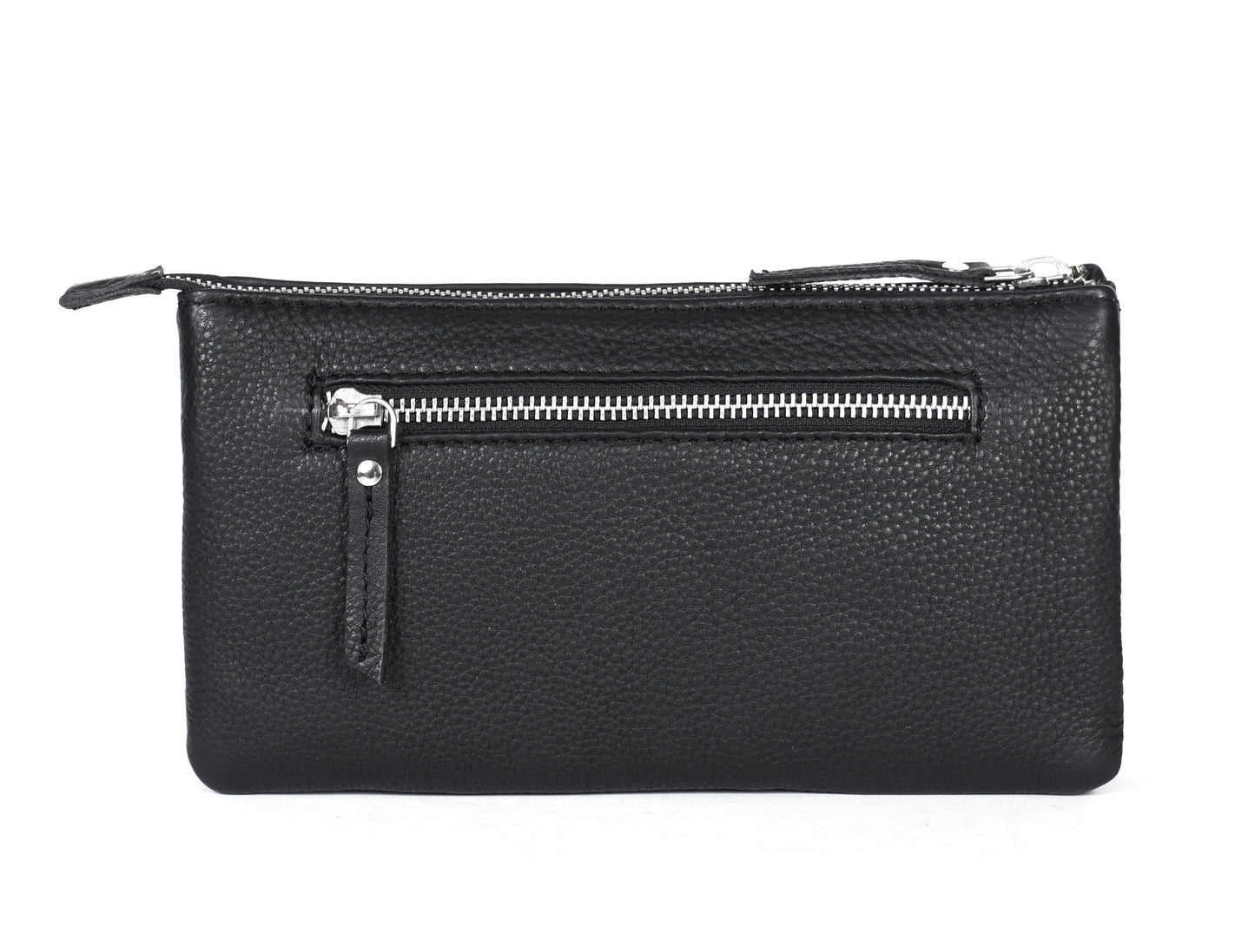 Black Smooth Leather Sling Bag: Timeless Elegance Meets Modern Convenience. - CELTICINDIA