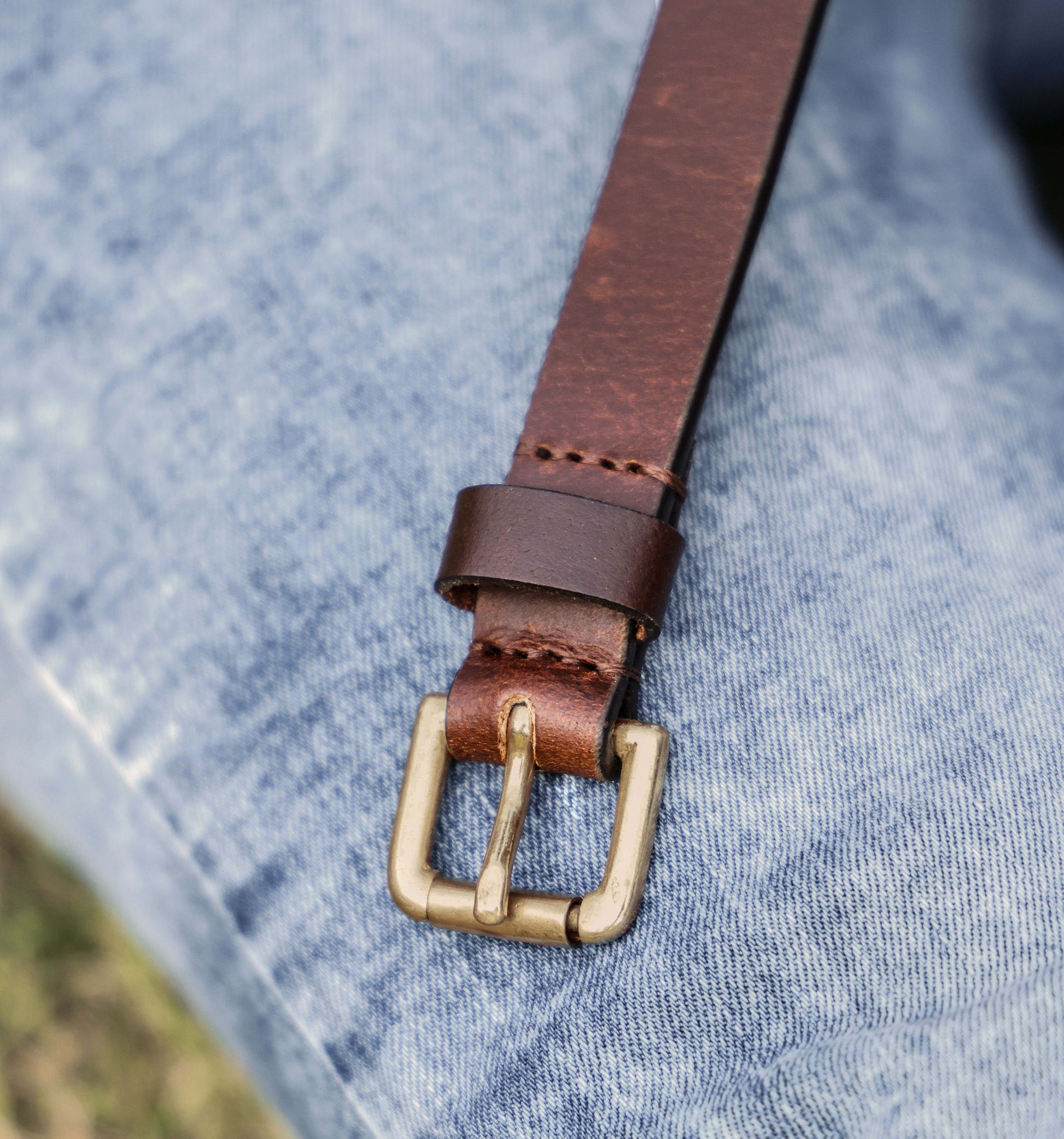 Premium Brown Leather Belts for Women - CELTICINDIA