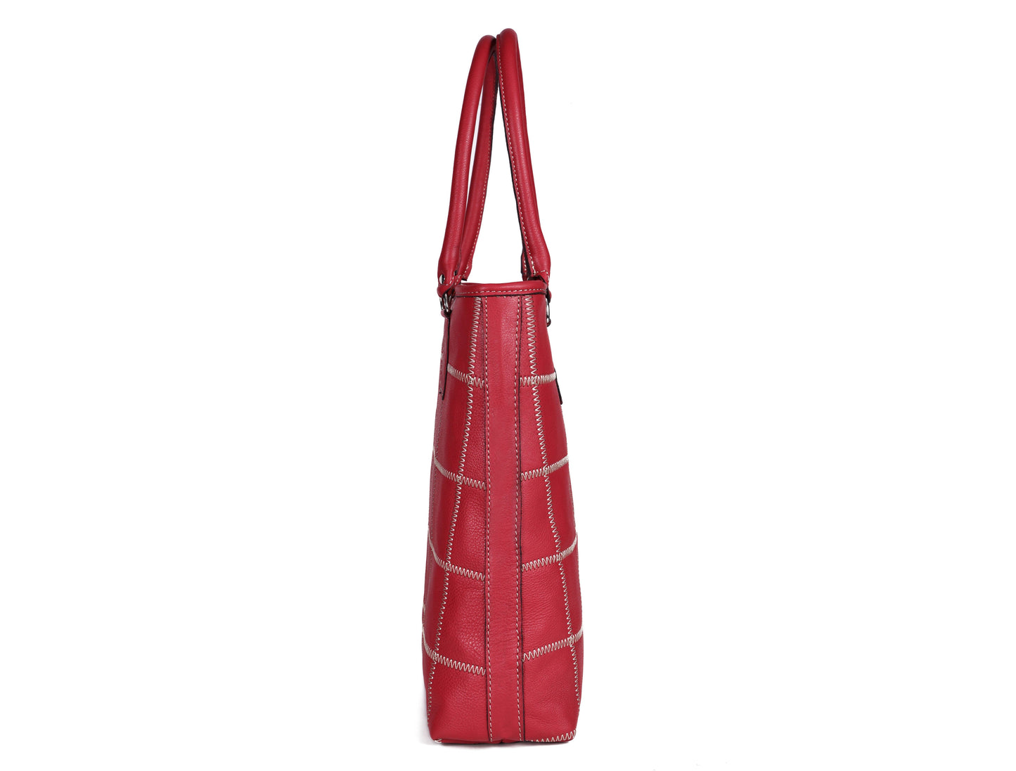 "Radiant Red Elegance: Elevate Your Style with Our Striking Tote Bag" Art: BG-1521-Z